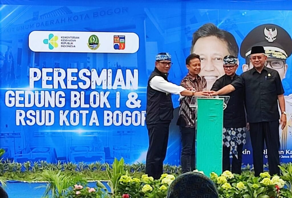 Menkes Budi Gunadi Sadikin Resmikan Gedung Baru RSUD Kota Bogor