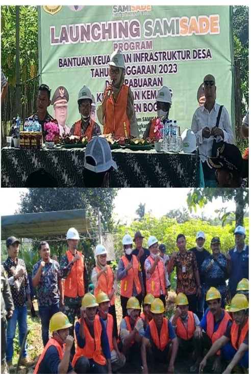 Launching Program Anggaran Sami Sade Tahun Desa Pabuaran Bangun