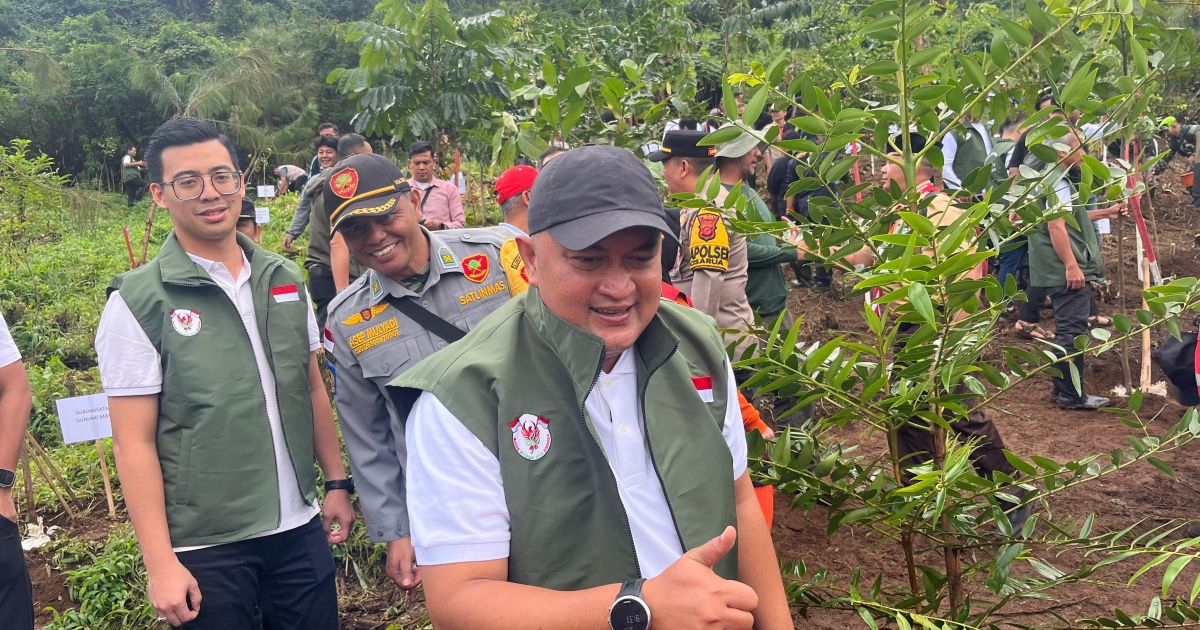 Bupati Bogor Targetkan 40 Hektare Hutan Kota untuk Penghijauan