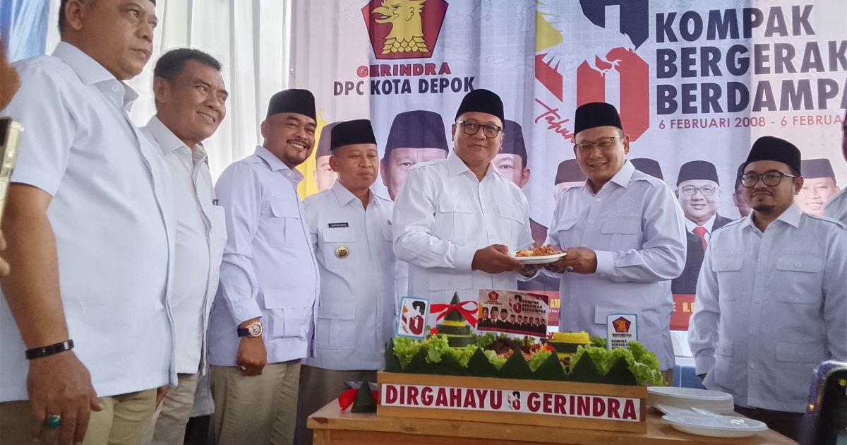 Kompak Bergerak Berdampak, Gerindra Depok Siapkan Kader Hadapi 2029