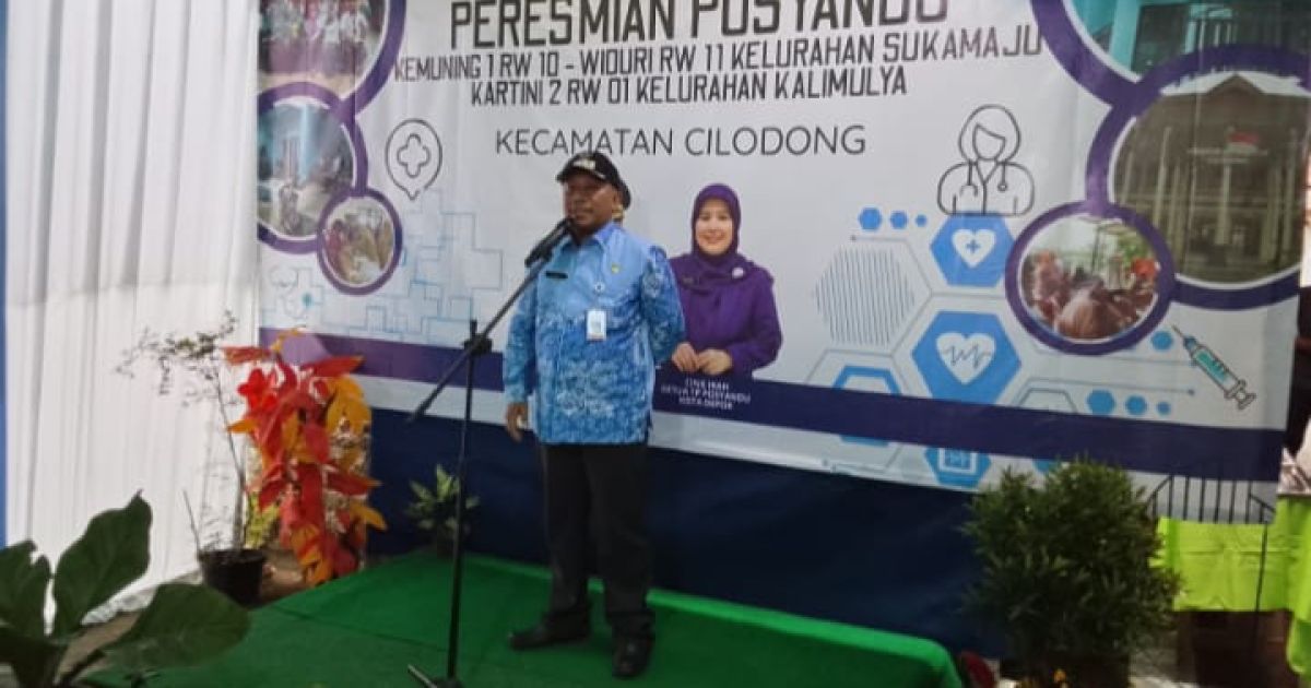 Tiga posyandu baru di Cilodong diresmikan untuk memperkuat layanan kesehatan masyarakat dan dukung generasi sehat Depok.