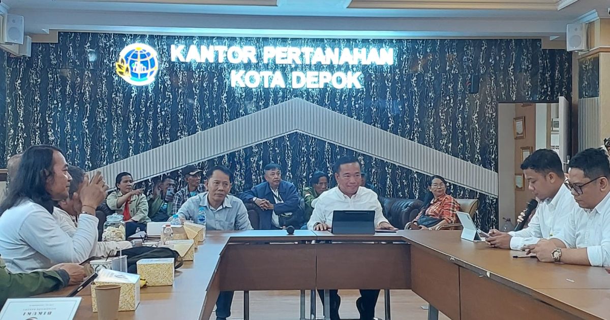 BPN Depok Perkuat Sinergi dengan Media, Budi Jaya Tekankan Keterbukaan Informasi