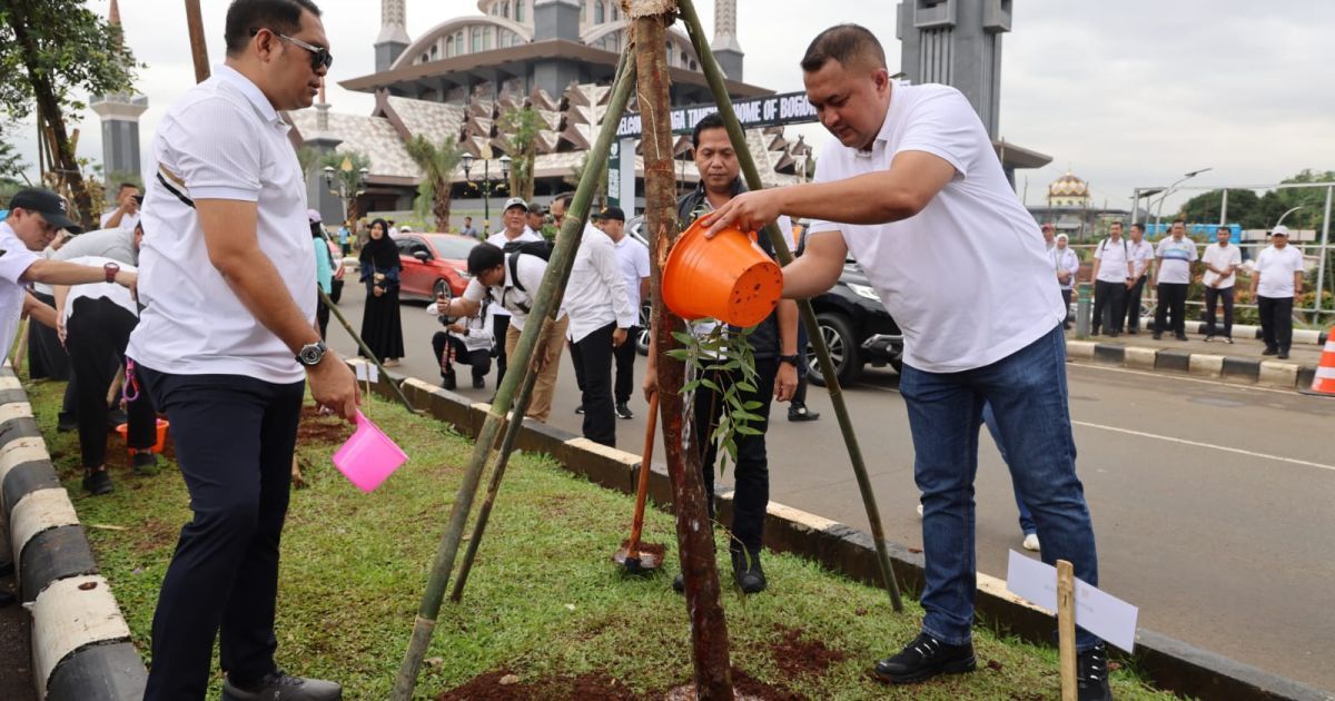 DPRD Bogor Apresiasi Gerakan Penghijauan Rudy Susmanto