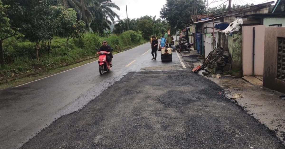 Lubang Jalan Jasinga–Leuwiliang Mulai Ditangani, PPK 5.2 Turun Tangan