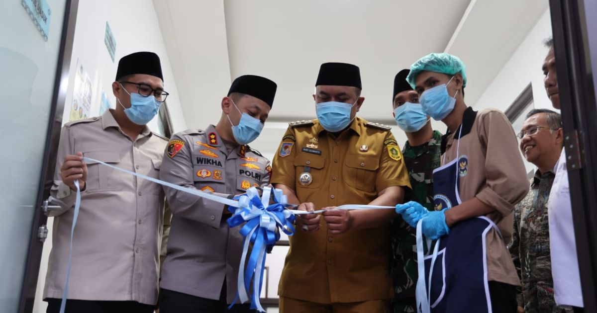 Bupati Bogor dan Kapolres Launching Dapur MBG ke-9, Targetkan 700 SPPG