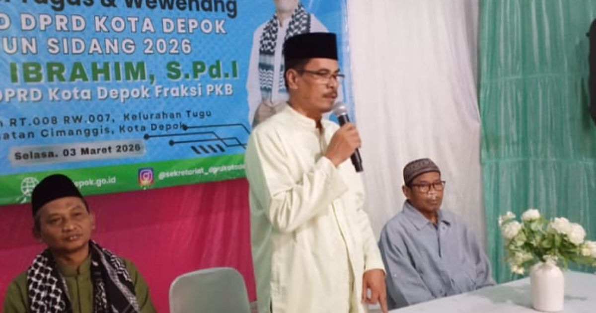 Dari BPJS hingga Sekolah Gratis, Ade Ibrahim Sampaikan Program Penting ke Warga Cimanggis