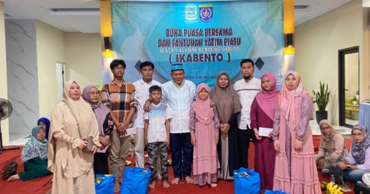 IKABENTO Depok Gelar Bukber dan Santuni 40 Anak Yatim di Cimpaeun Tapos