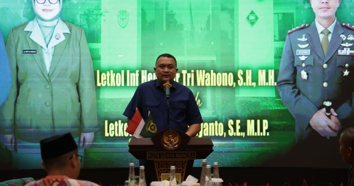 Rudy Susmanto Tekankan Sinergi TNI dan Pemkab Bogor dalam Lepas Sambut Dandim 0621