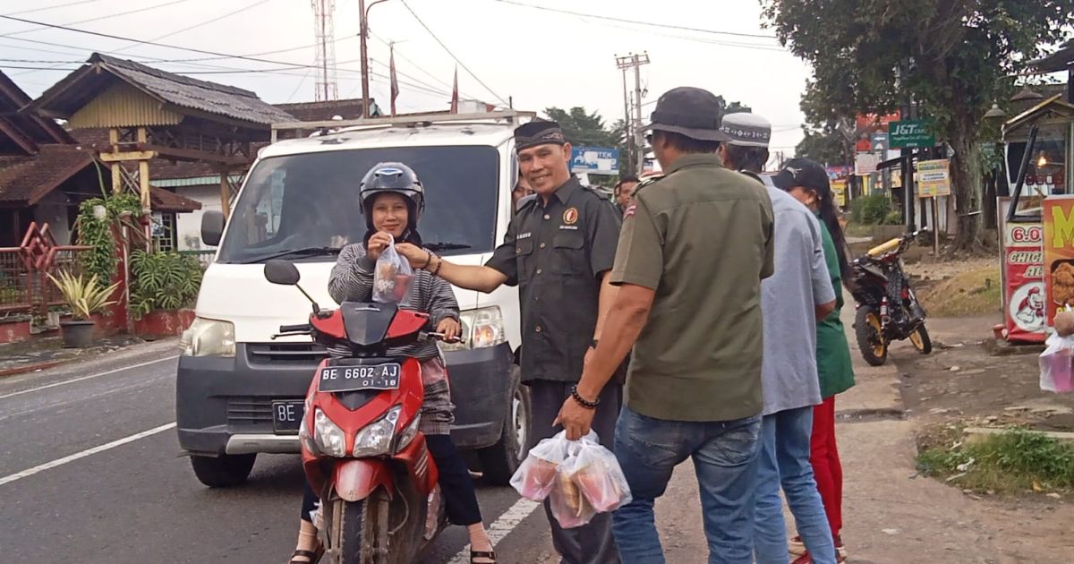 KO-WAPPI Pesawaran Bagikan Ratusan Takjil dan Santuni Anak Yatim di Bulan Ramadhan 1447 H