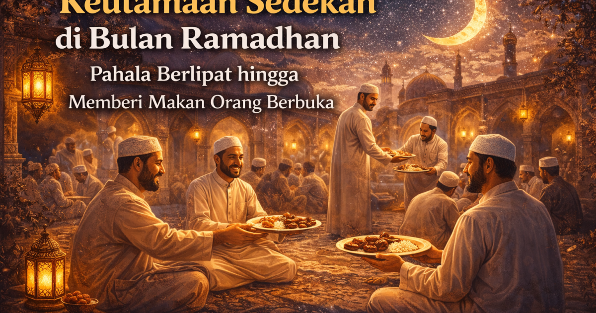 Ini Keutamaan Sedekah di Bulan Ramadhan