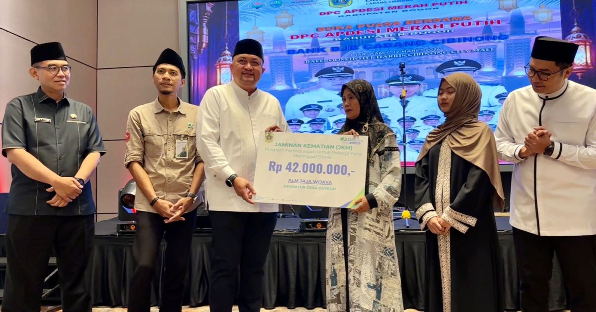 Bupati Bogor Rudy Susmanto Buka Puasa Bersama APDESI, Tegaskan Desa Garda Terdepan Pembangunan