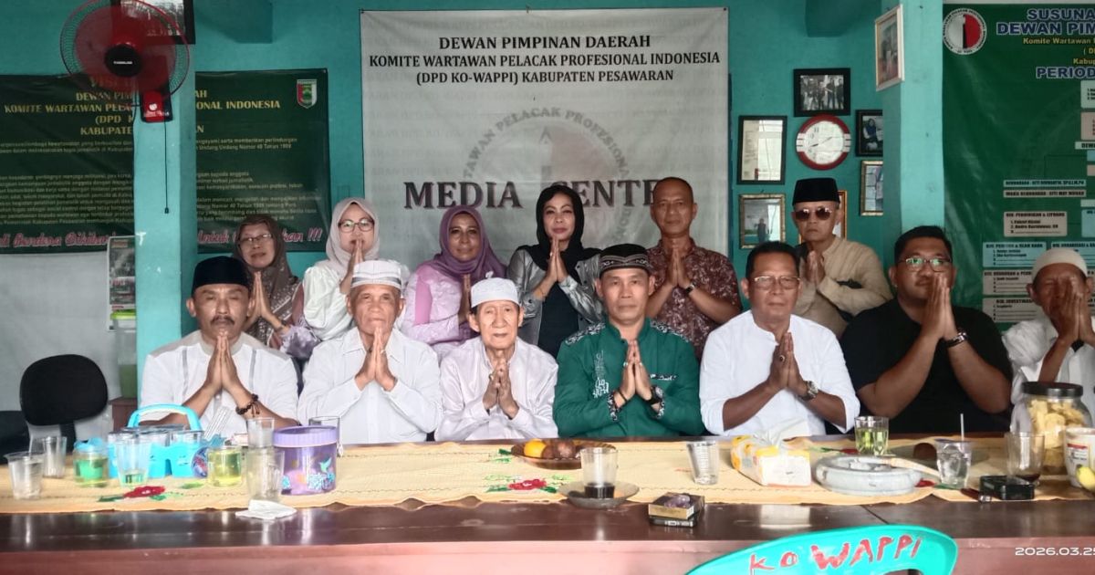 DPD KO-WAPPI Pesawaran bersama DPW Lampung menggelar halal bihalal untuk mempererat silaturahmi dan memperkuat kebersamaan antar anggota.