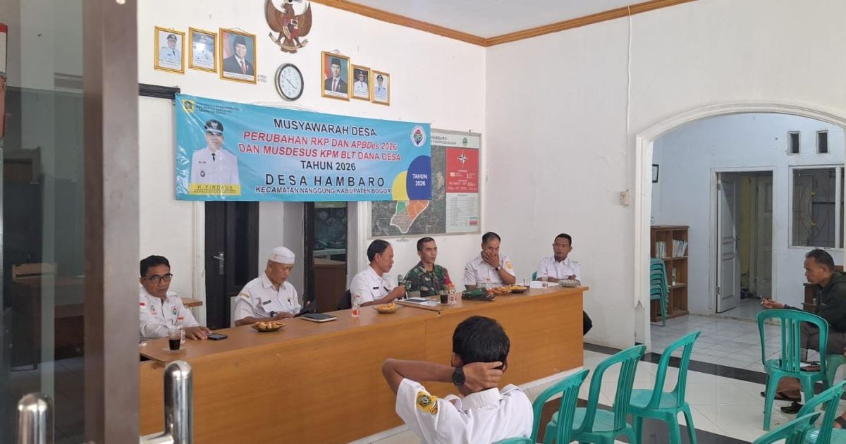 Dana Desa Hambaro Turun Drastis, Penerima BLT Menyusut dari 40 Jadi 10 KPM