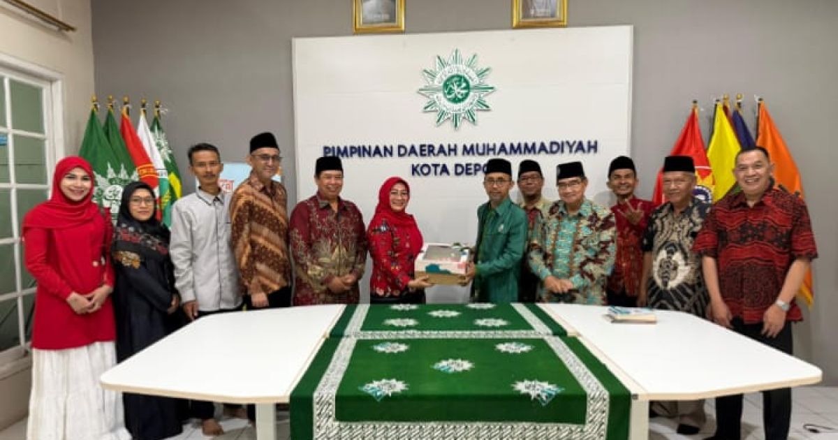Momentum Syawal, PDI Perjuangan Depok Jalin Silaturahmi dengan Muhammadiyah