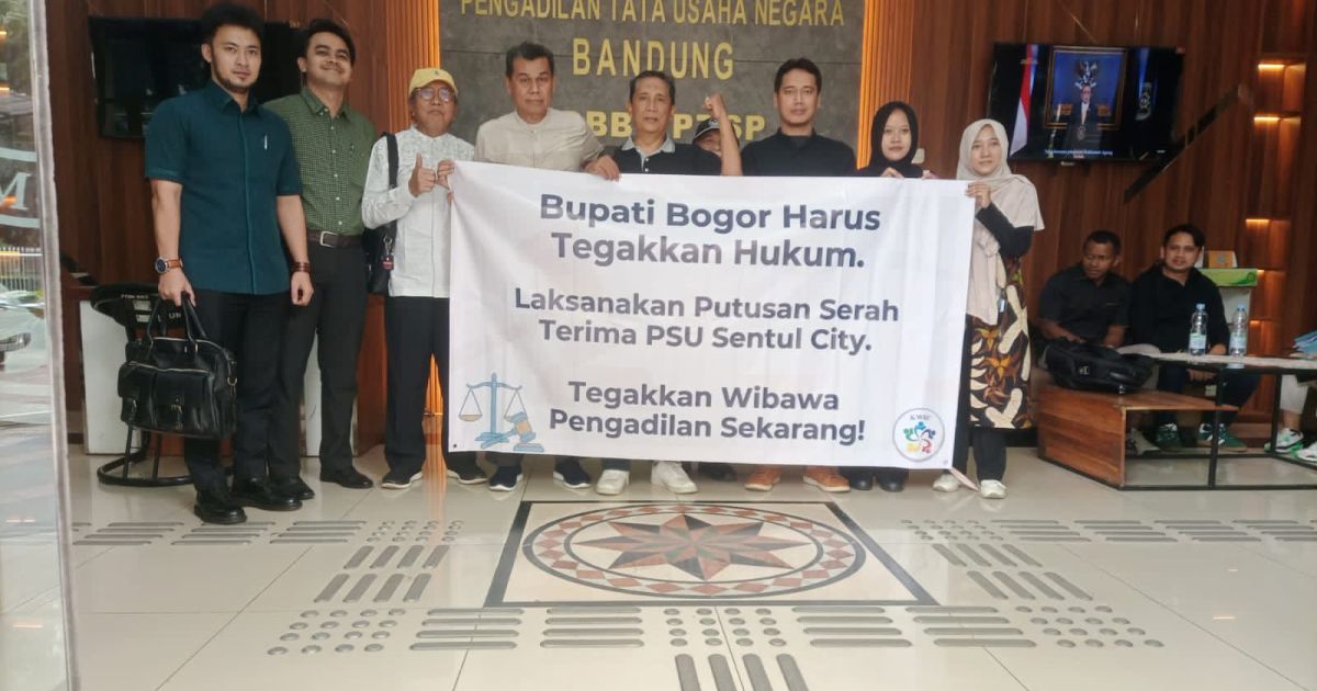 Inkracht Sejak 2022, Pengelolaan PSU Sentul City Belum Jelas