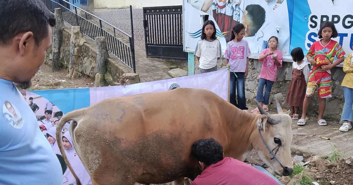 Program Makan Bergizi Gratis di Sukajaya Bogor sajikan menu daging sapi untuk tingkatkan gizi masyarakat pedesaan.