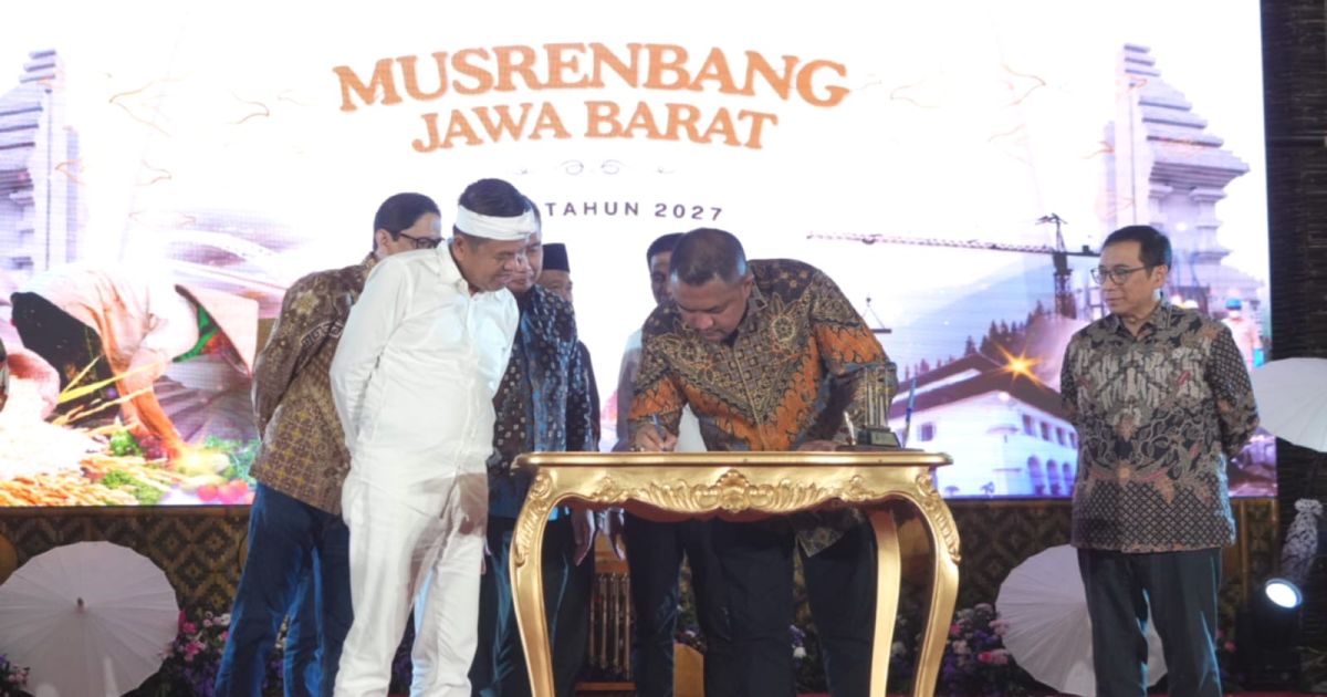 Bupati Bogor Rudy Susmanto dorong dukungan Pemprov Jabar di Musrenbang 2027, soroti beban pelayanan publik dan anggaran kesehatan hampir Rp1 triliun.