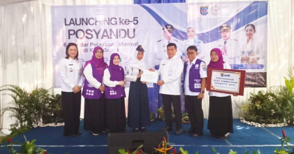 Pemkot Depok percepat program Posyandu 6 SPM. Cing Ikah targetkan seluruh kecamatan terlayani Juli 2026, dorong zero stunting dan layanan terpadu.