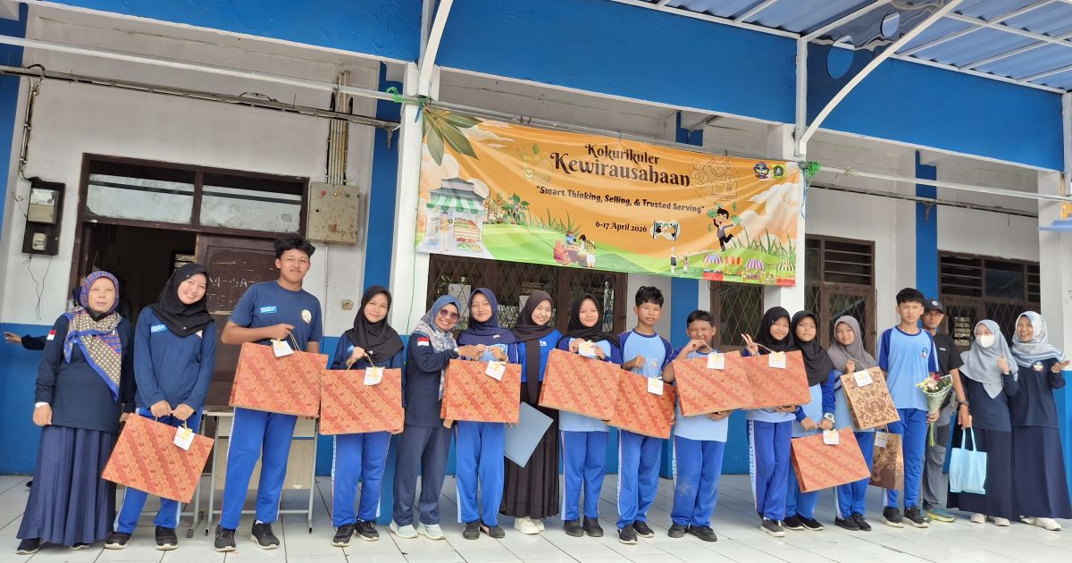 SMPN 1 Cibungbulang Sukses Gelar Projek Kewirausahaan, Siswa Tampil Kreatif Lewat Bazar Produk