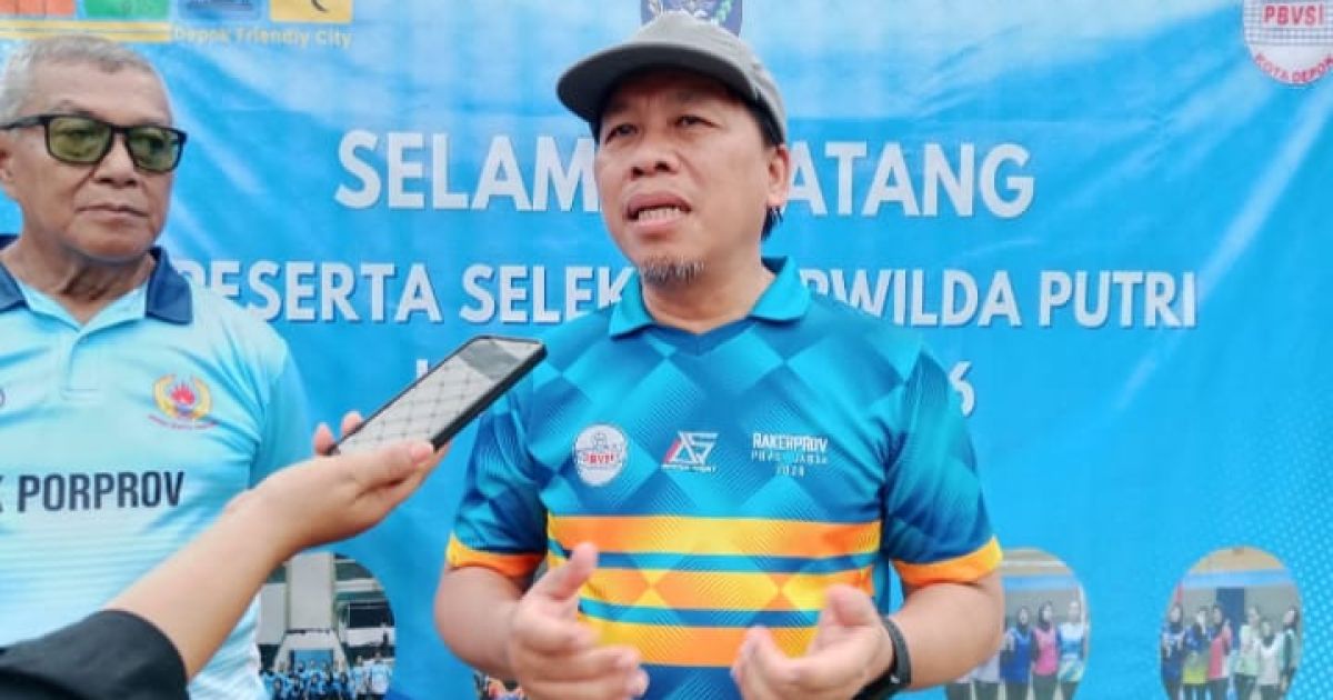 PBVSI Depok menggelar seleksi 75 atlet voli putri untuk Popwilda Jawa Barat 2026. Hanya 12 pemain terbaik dipilih, targetkan prestasi lebih tinggi dari tahun sebelumnya.