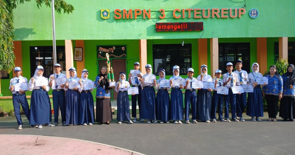 SMPN 3 Citeureup Tampil Perkasa di IPSC 2026, Raih Juara 2 Umum 7 Emas Diborong