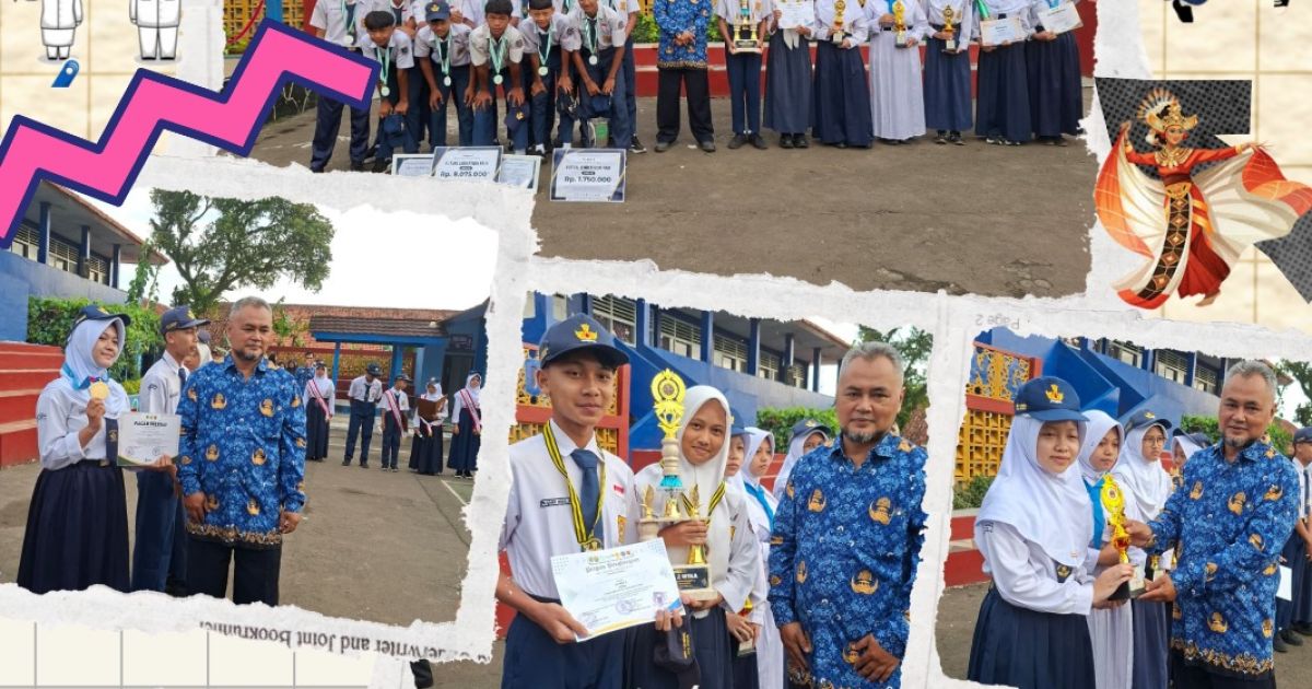 SMPN 1 Cigombong Panen Prestasi, H.Mulyana: Bukti Kerja Keras Siswa