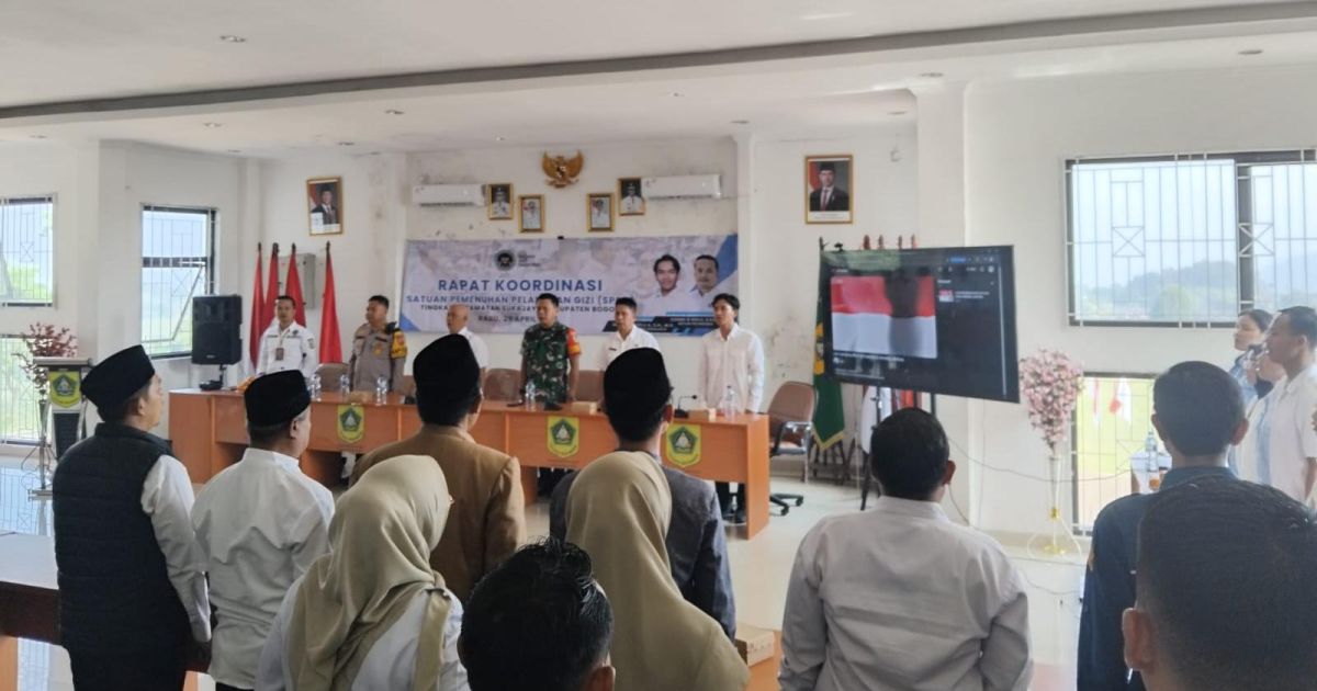 Kecamatan Sukajaya Matangkan Program Gizi, Rakor SPPG, Evaluasi MBG hingga IPAL,