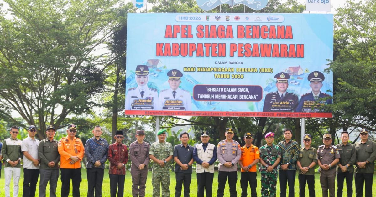 Pemkab Pesawaran menggelar Apel Siaga HKB 2026 untuk memperkuat kesiapsiagaan bencana. Fokus pada mitigasi, sistem peringatan dini, dan kolaborasi lintas sektor.