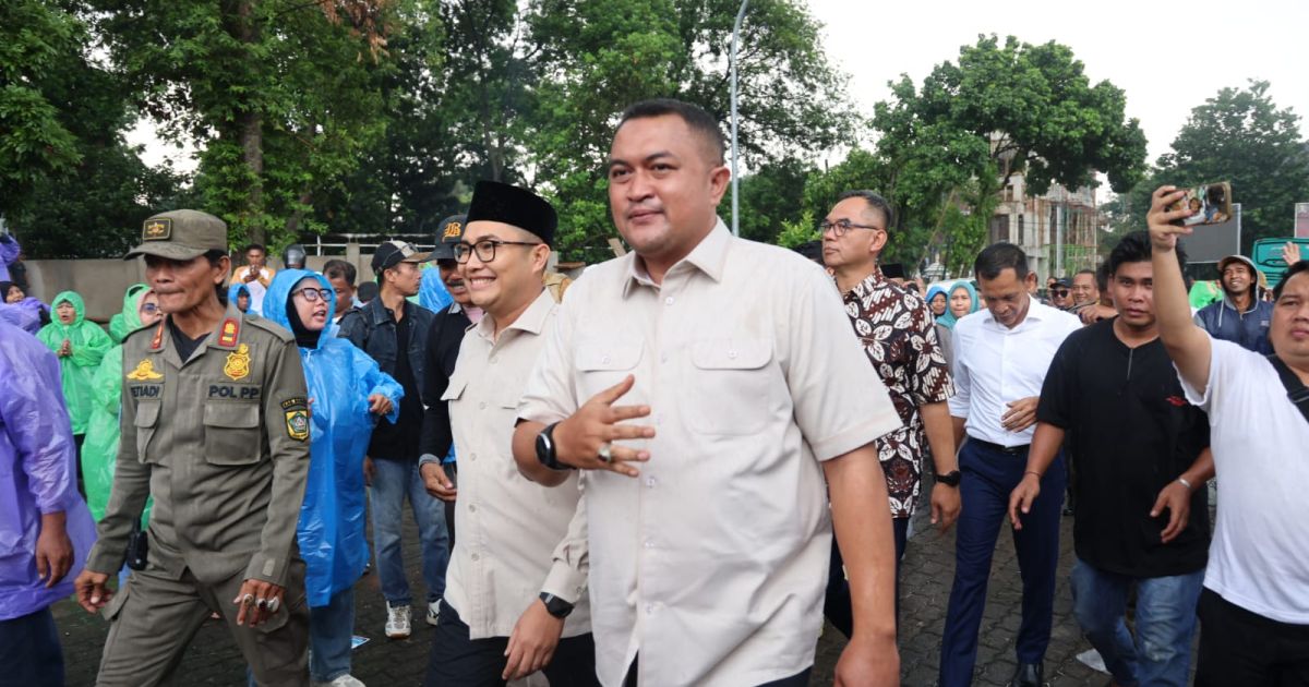 Rudy Susmanto Turun Langsung Temui Massa Aksi Tambang di Cibinong