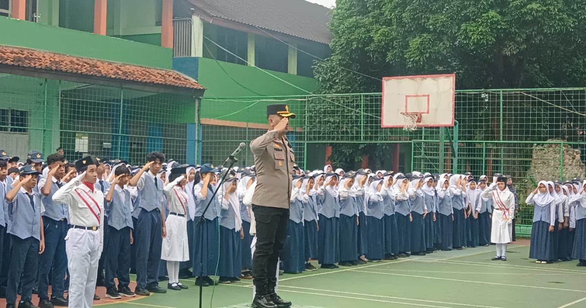 Hardiknas 2026: Kapolsek Parung Ingatkan Pelajar: Stop Tawuran, Bullying, dan Narkoba