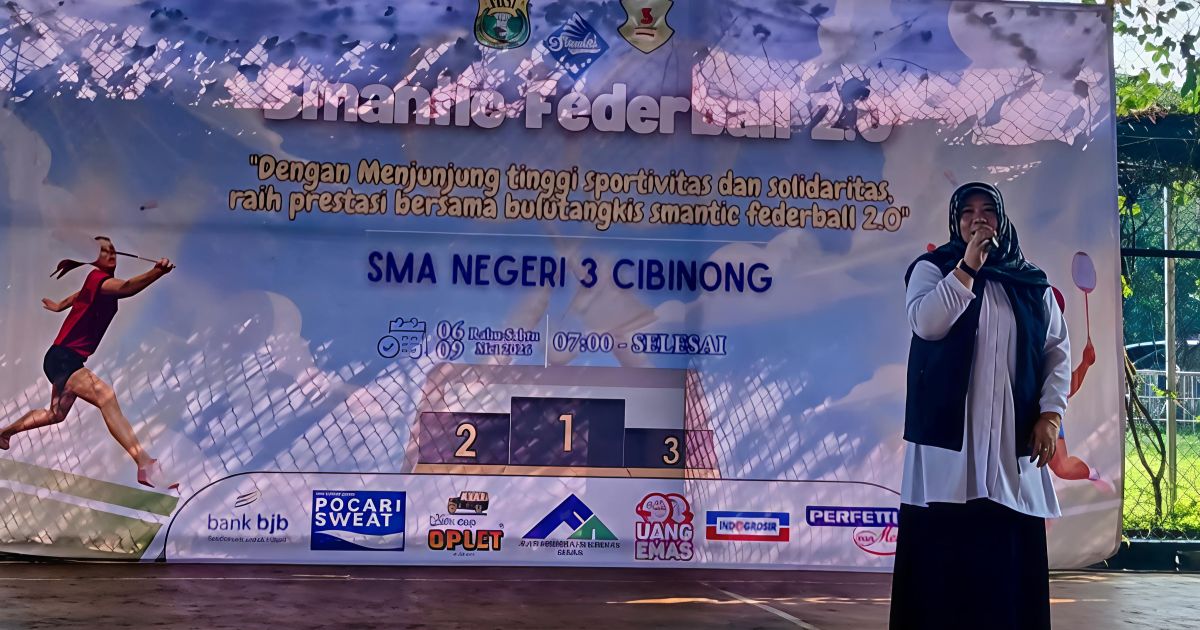 Turnamen Badminton Smantic Federball 2026 Resmi Digelar, Diikuti Pelajar Se-Jawa Barat