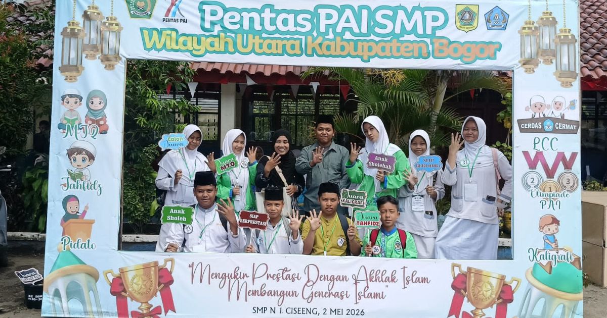 Muhammad Raffa Yusup Harumkan SMPN 4 Parungpanjang di Pentas PAI