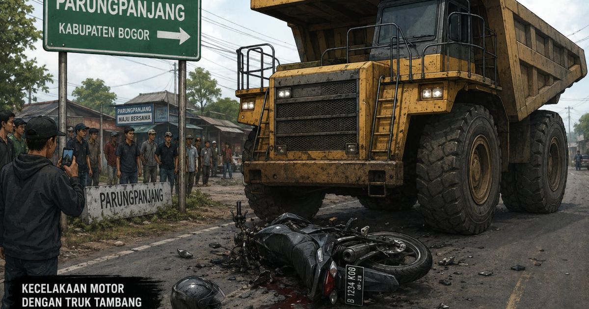 Kecelakaan maut akibat truk tambang kembali terjadi di Parungpanjang. GAMPAR mendesak Pemkab Bogor segera membangun jalur khusus tambang dan memperketat pengawasan.
