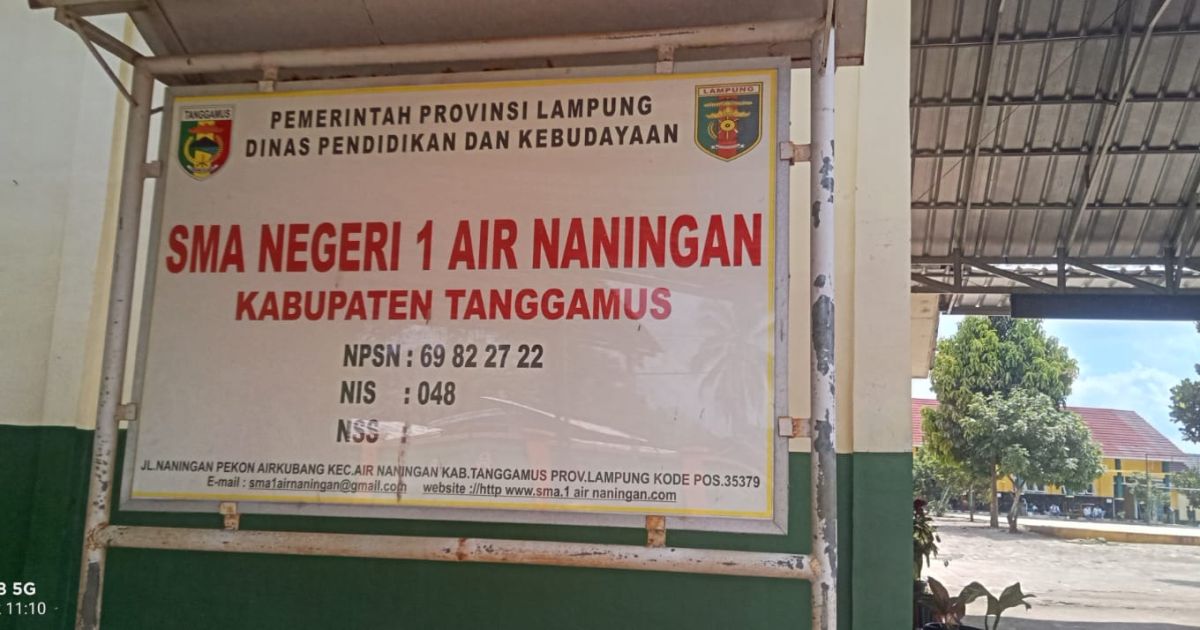 Dana BOS Rp1 Miliar Disorot, SMAN 1 Air Naningan Didesak Transparan