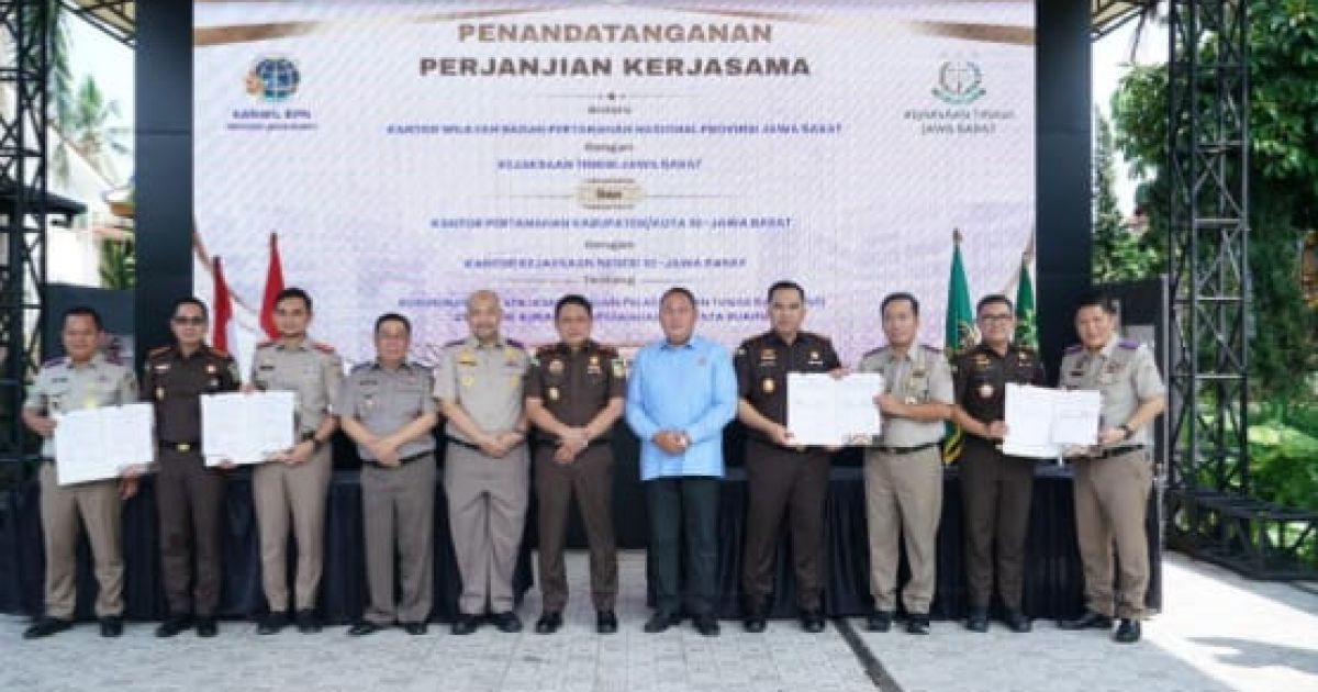 BPN dan Kejari Depok Perkuat Sinergi Penegakan Hukum Pertanahan