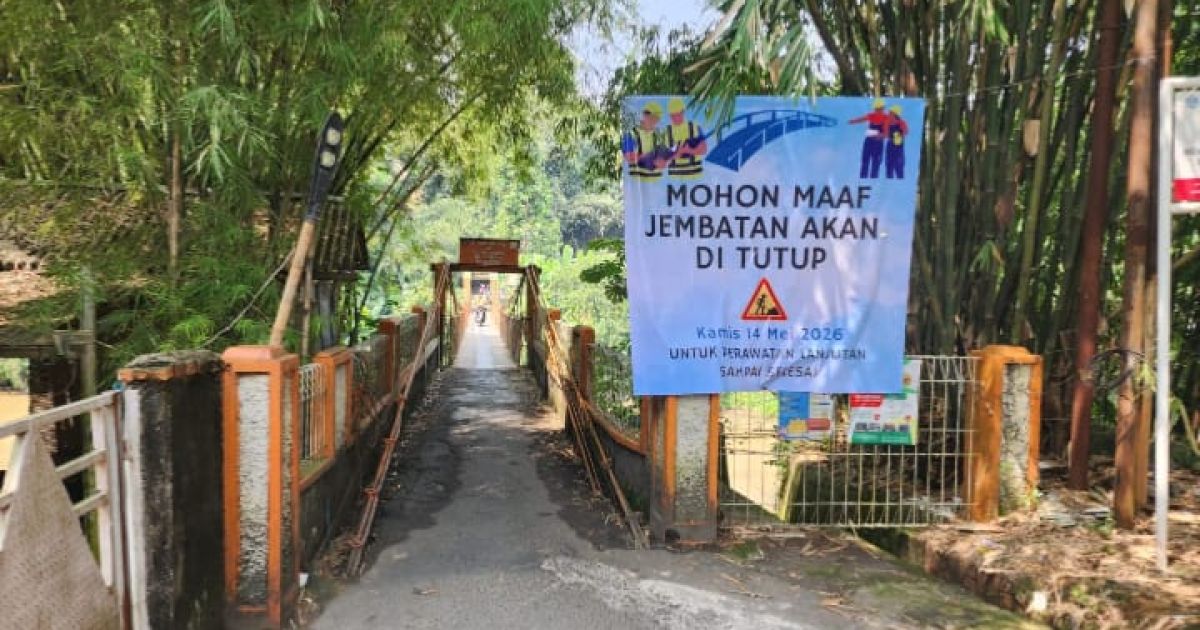 Revitalisasi Jembatan Orange Depok Dimulai, Warga Diminta Lewat Jalur Alternatif