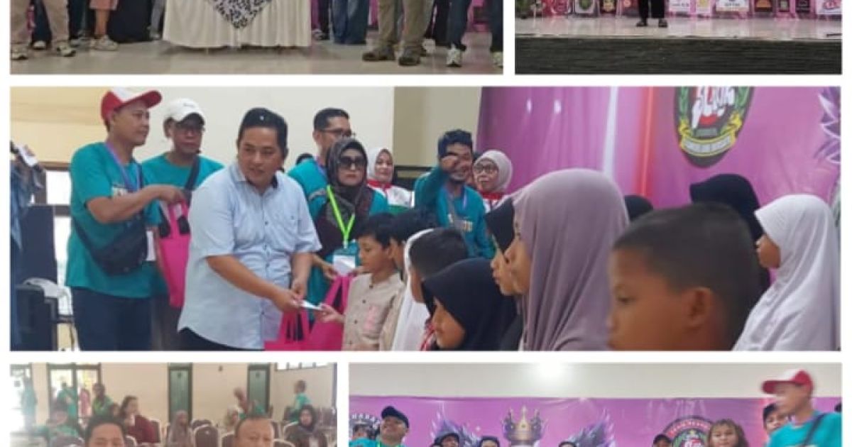 Komunitas SOBER Depok merayakan HUT ke-8 dengan santunan anak yatim, hiburan, dan edukasi HIV/AIDS di Balai Rakyat Sukmajaya, Depok.