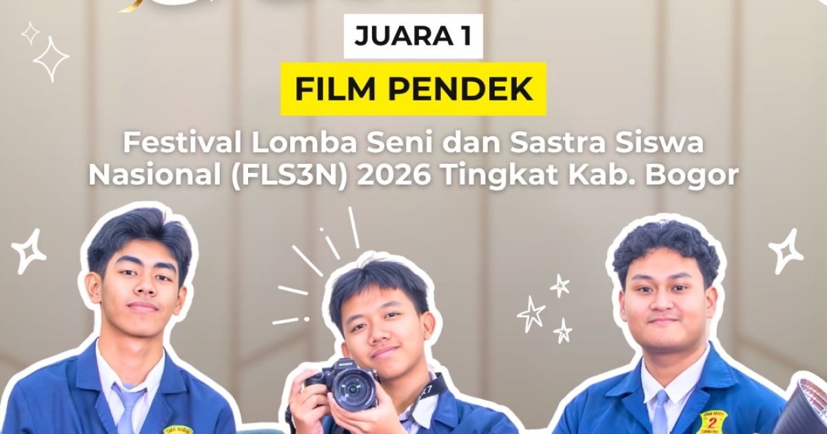 SMAN 2 Cibinong Raih Juara Umum 2 FLS3N Kabupaten Bogor 2026, Dua Cabang Lolos ke Tingkat Provinsi