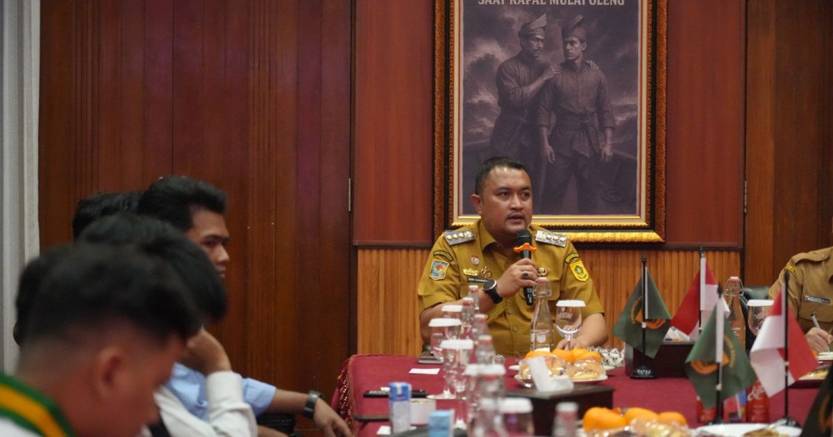 Bupati Bogor Rudy Susmanto menegaskan mahasiswa dan generasi muda merupakan mitra strategis pemerintah dalam pembangunan daerah saat audiensi bersama BEM se-Bogor Raya.