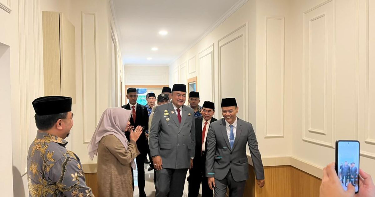 Ka Kemenag Kabupaten Bogor H. Raden Enjat Mujiat menyambut kunjungan Bupati Bogor Rudy Susmanto sebagai momentum memperkuat pembangunan keagamaan dan pemberdayaan umat.