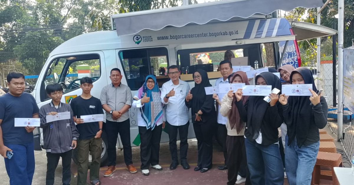 Disnaker Kabupaten Bogor Sasar 10 SMK, Hadirkan Bursa Kerja dan Konseling Karier