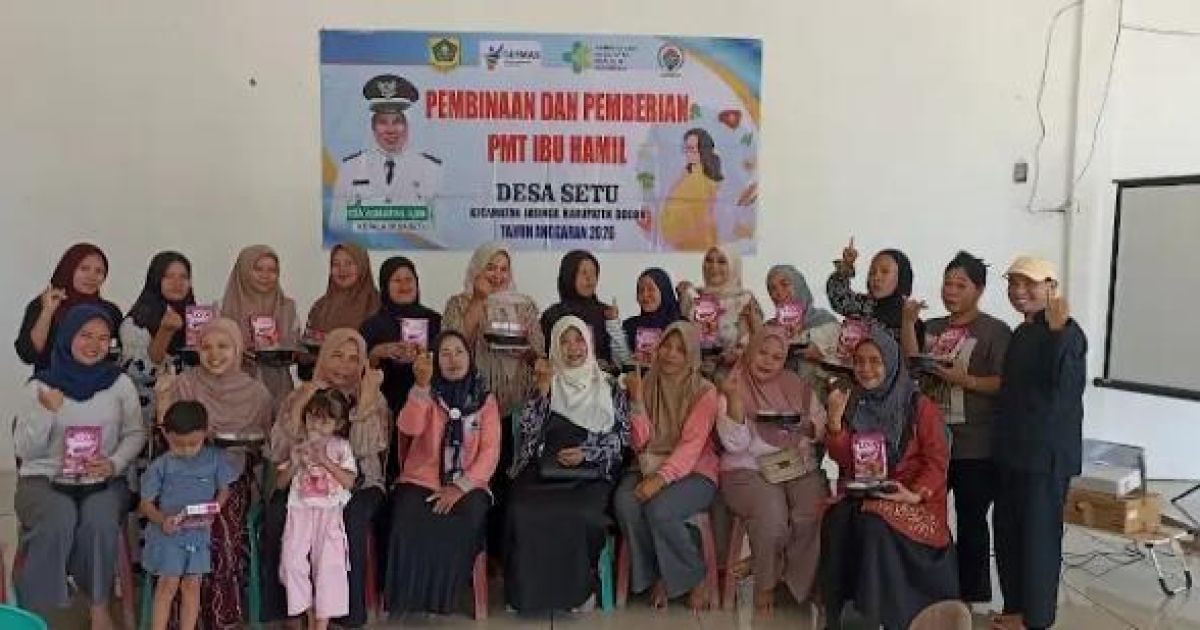 Desa Setu Gelar PMT untuk Ibu Hamil, Cegah Stunting Sejak Masa Kehamilan