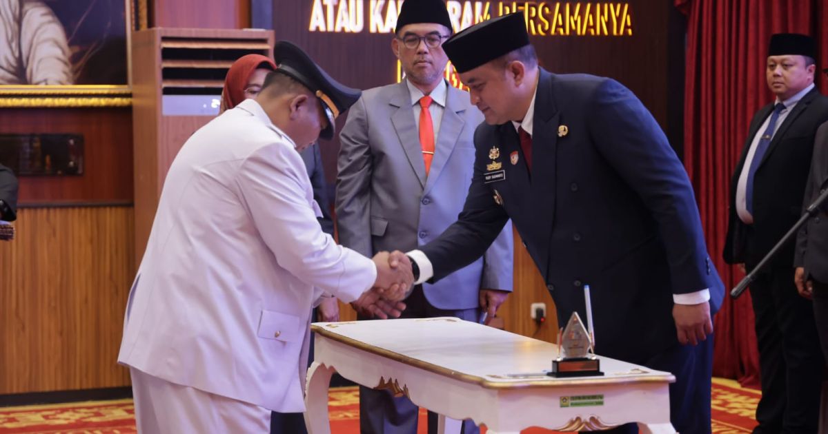 Bupati Bogor Rudy Susmanto Lantik 32 Pejabat, Perkuat Tata Kelola Pemerintahan dan Pelayanan Publik
