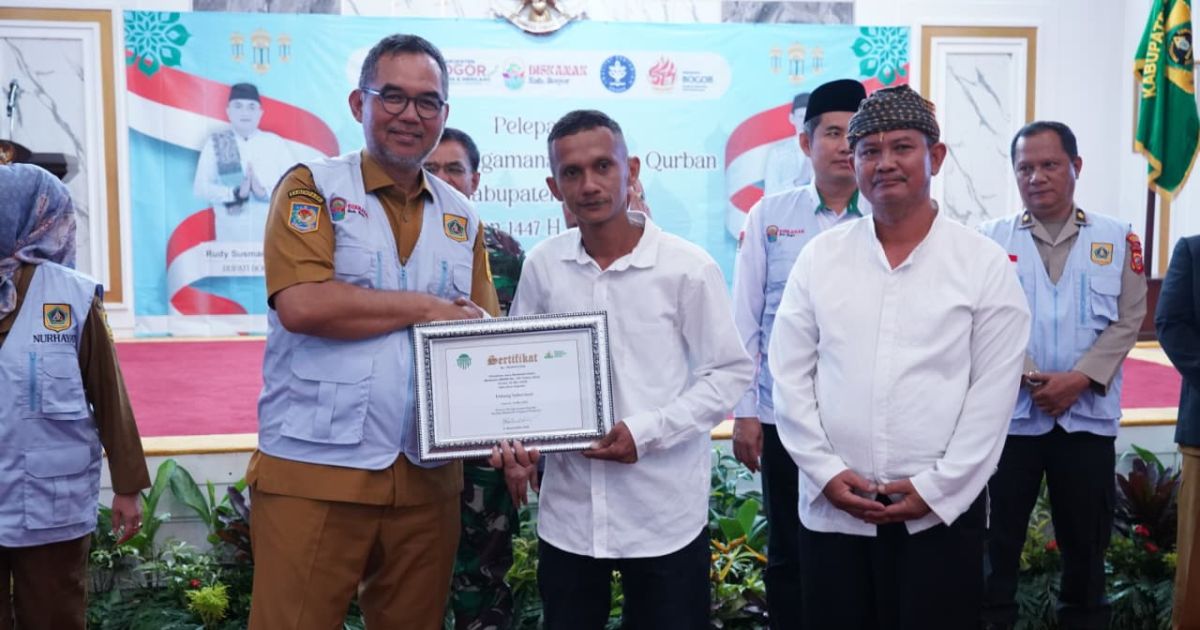 Pemkab Bogor Terjunkan 203 Petugas Awasi Hewan Kurban di 1.339 Titik Pemotongan