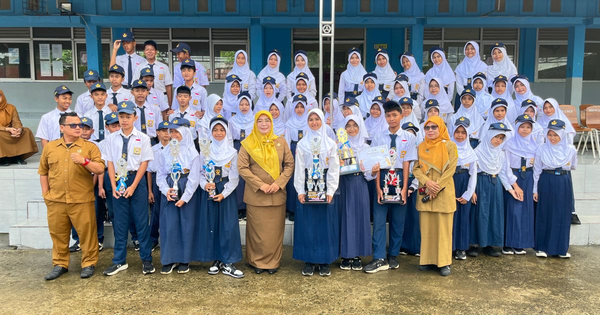 SMPN 1 Rancabungur Borong Prestasi di Ajang Handball dan Tari, Kepala Sekolah Bangga atas Capaian Siswa