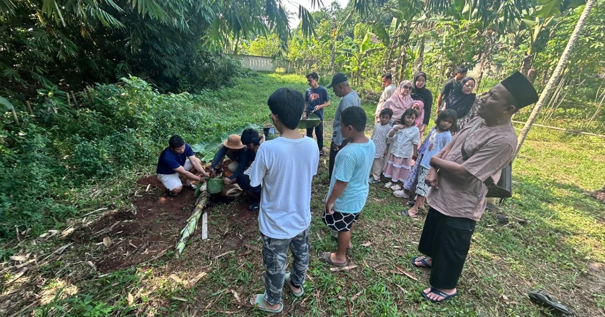Muhammadiyah Parungpanjang Sembelih 8 Kambing untuk Warga