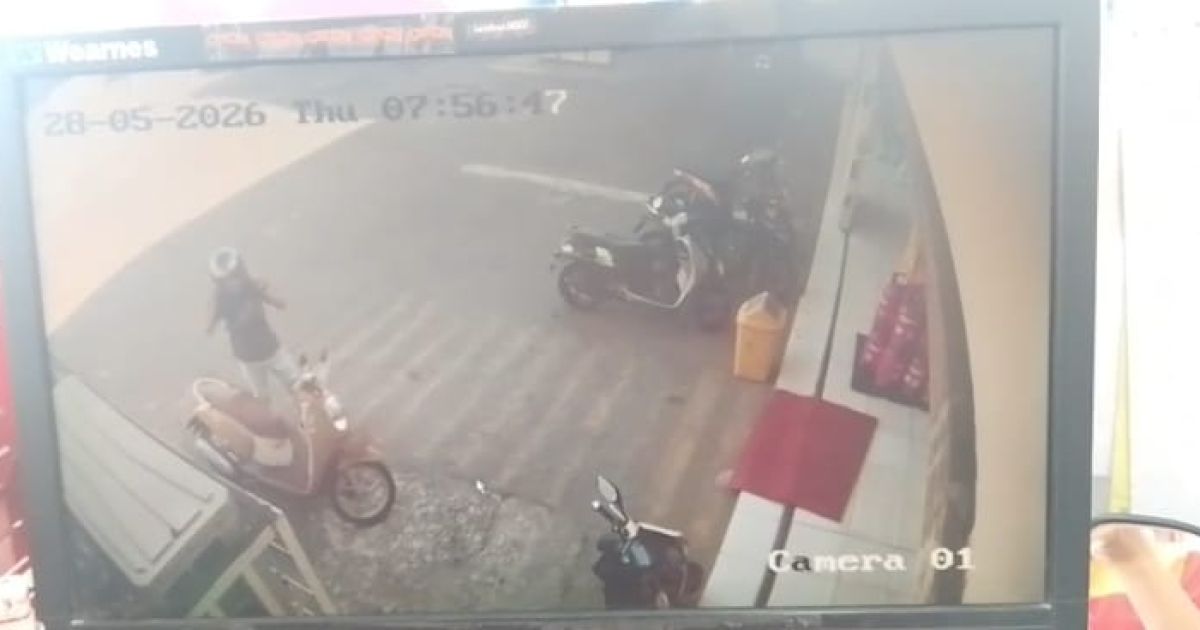 Aksi Curanmor di Parungpanjang Terekam CCTV, Motor Milik Warga Hilang Saat Belanja di Minimarket