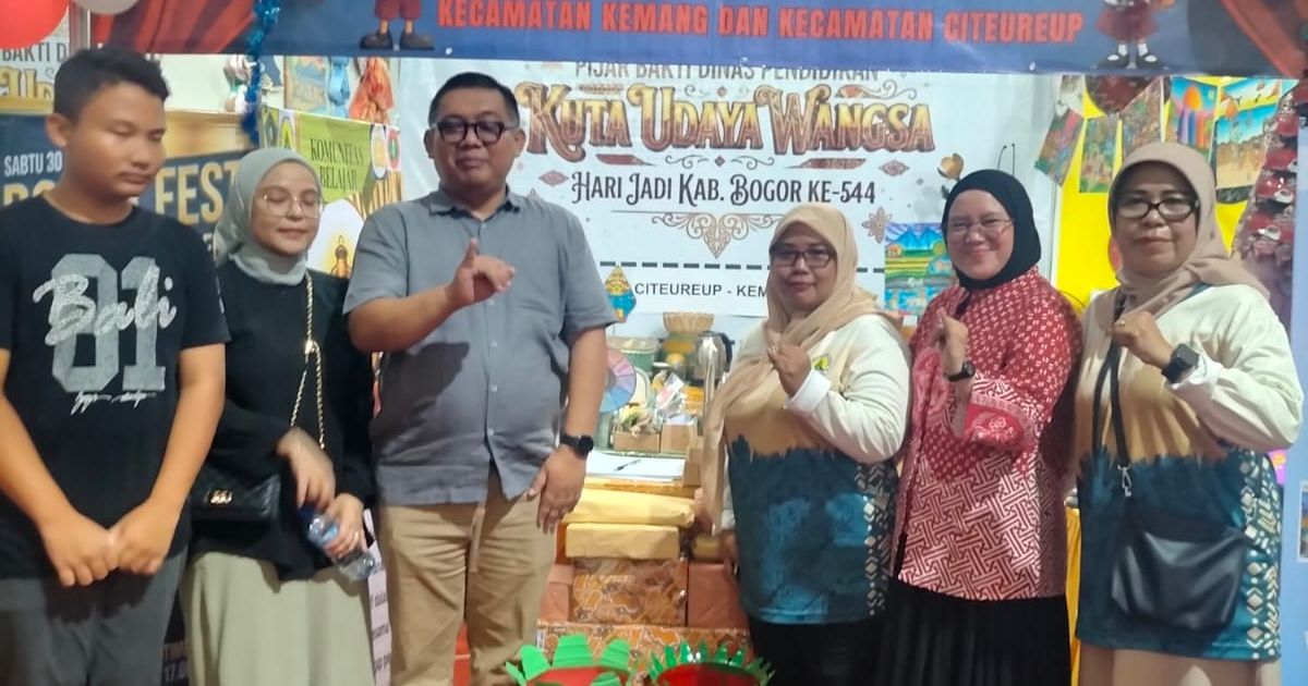 K3S Kecamatan Citeureup Meriahkan Bogor Fest 2026, Tampilkan Karya Guru dan Siswa dalam Rangka HJB ke-544