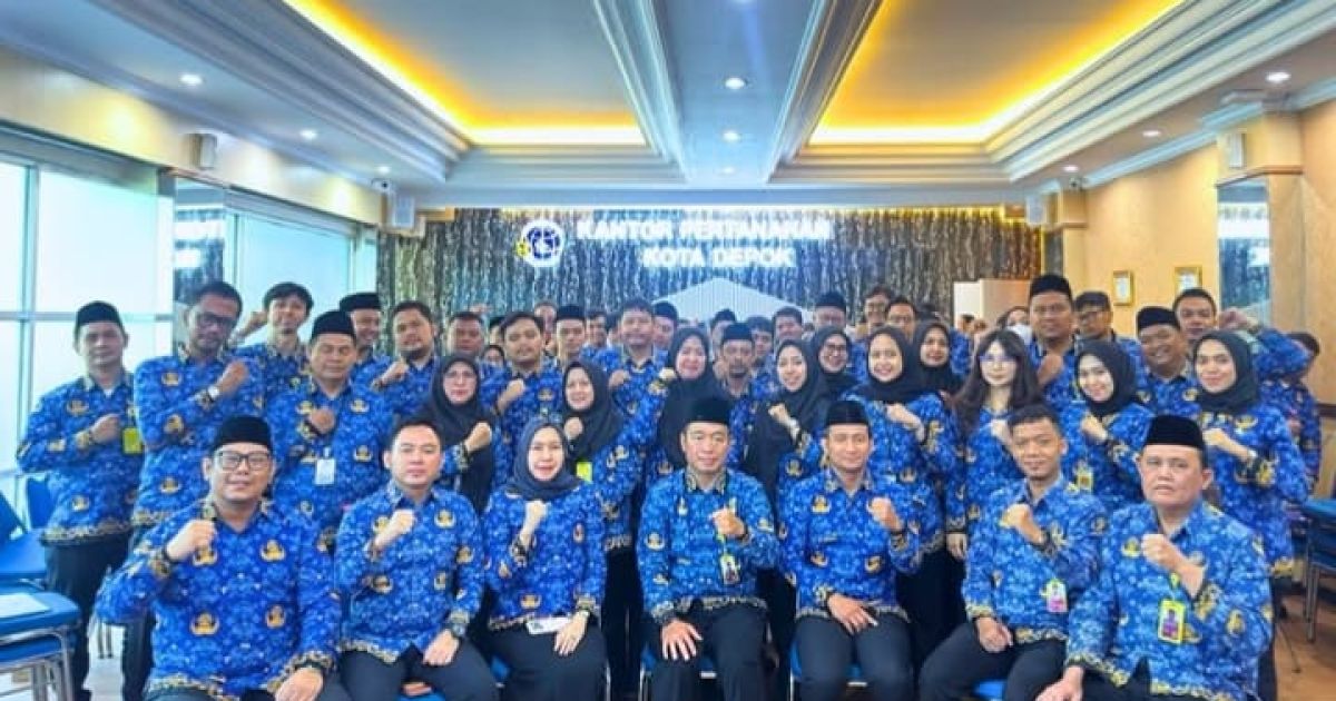 Coffee Morning Jadi Ajang Evaluasi, Kantah Depok Perkuat Koordinasi Capai Target 2026