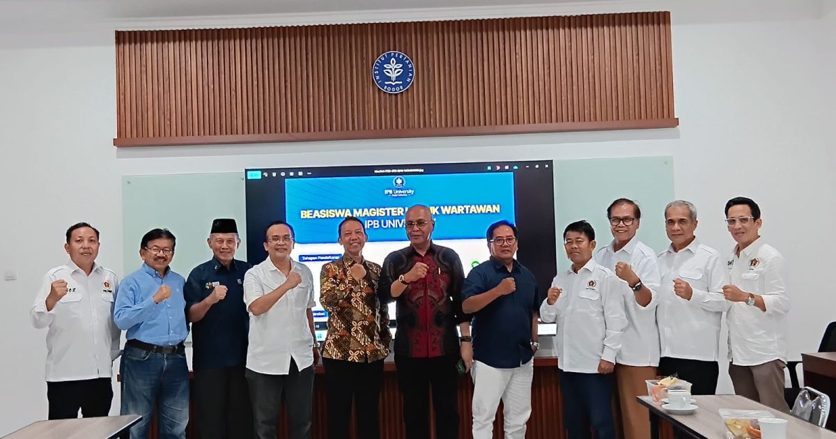 PWI Pusat dan IPB Bahas Program Beasiswa S2 untuk Wartawan, Perluas Akses Pendidikan Pascasarjana
